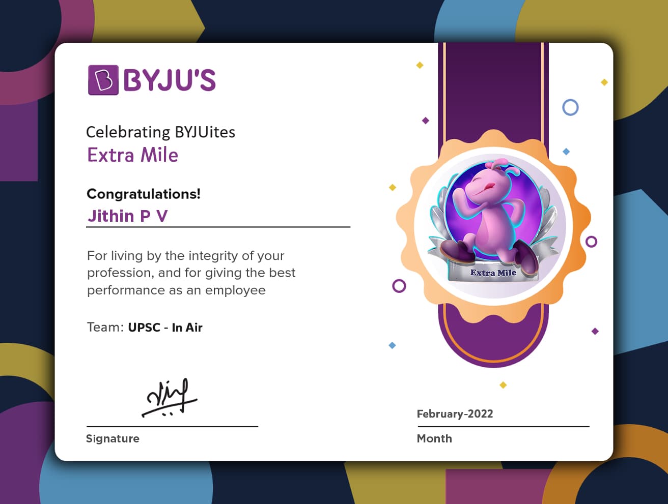 Extra Mile from BYJU'S